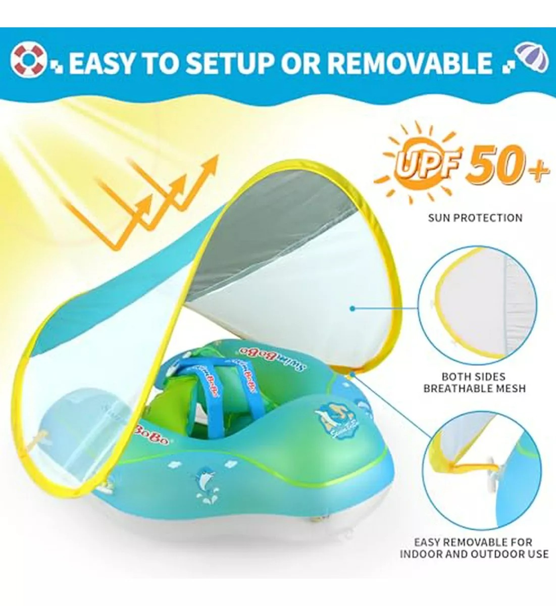 Miniatura 3 de FLOTADOR DE NATACIÓN PARA BEBES